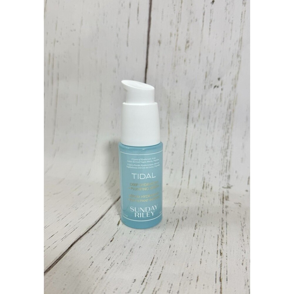 Sunday Riley TIDAL Deep Hydration + Plumping Serum Barrier Support 1 fl oz NWOB